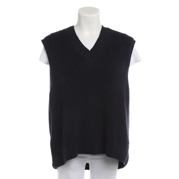 Sweater Vest in Blue, Cotton, Marc O'Polo Denim