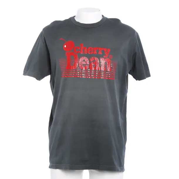 T-Shirt in Grau, Baumwolle, Dsquared