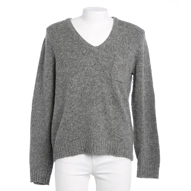 Pullover in Grau, Wolle, Drykorn