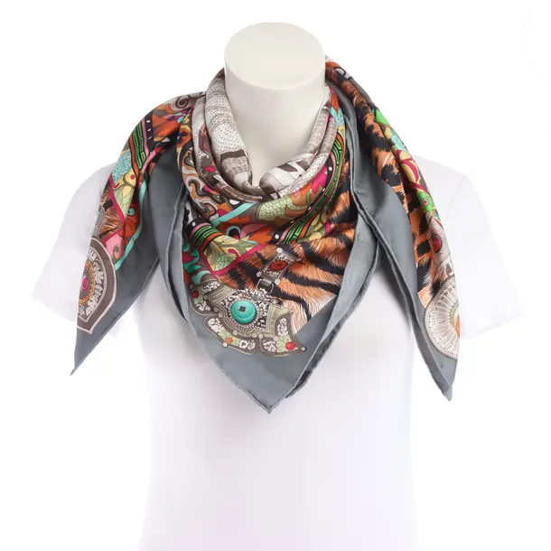 Shawl, in Multicolored, Silk, Hermès