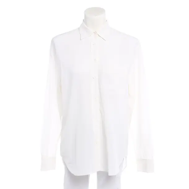 Bluse in Weiß, Seide, Lauren Ralph Lauren