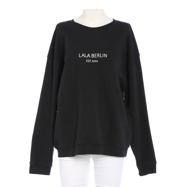 Sweatshirt in Schwarz, Baumwolle, Lala Berlin
