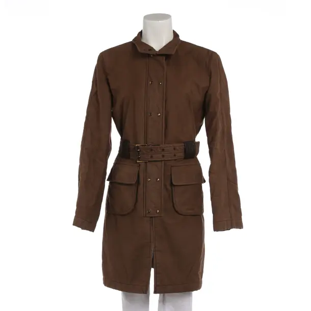 Mid-Season Jacket in Brown, Cotton, Fay