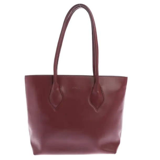 Handbag in Red, Leather, Furla