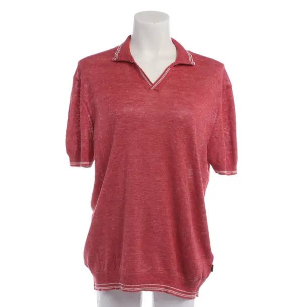 Poloshirt in Rot, Leinen, Windsor
