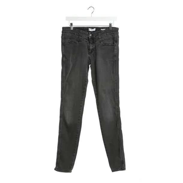Jeans Straight Fit in Grau, Baumwolle, Closed