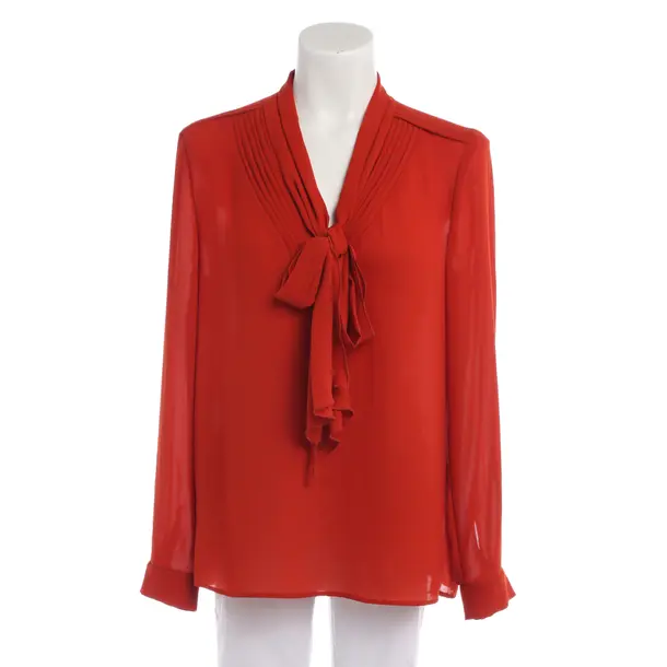 Blouse in Orange, Polyester, Marc Cain