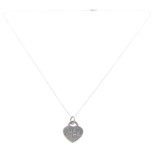 Halskette in Metallic, 925er Sterling Silber, Tiffany & Co