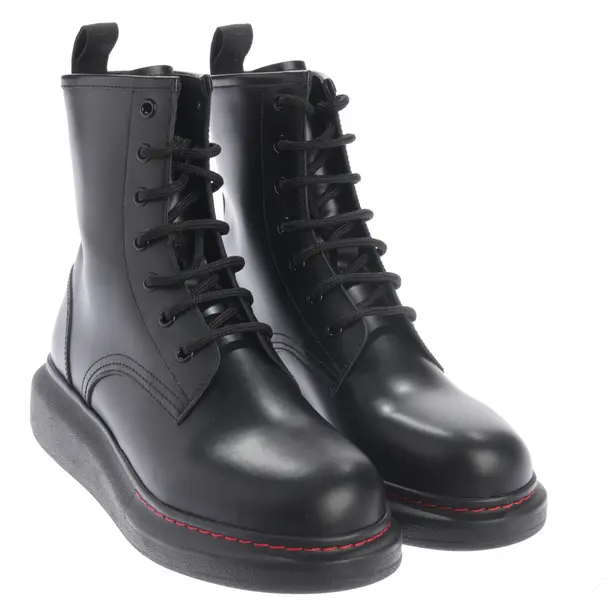 Stiefeletten in Schwarz, , Alexander McQueen