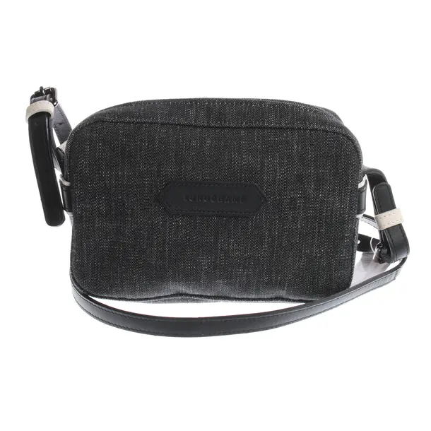 Schultertasche in Grau, Baumwolle, Longchamp