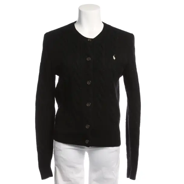 Strickjacke in Schwarz, Baumwolle, Polo Ralph Lauren