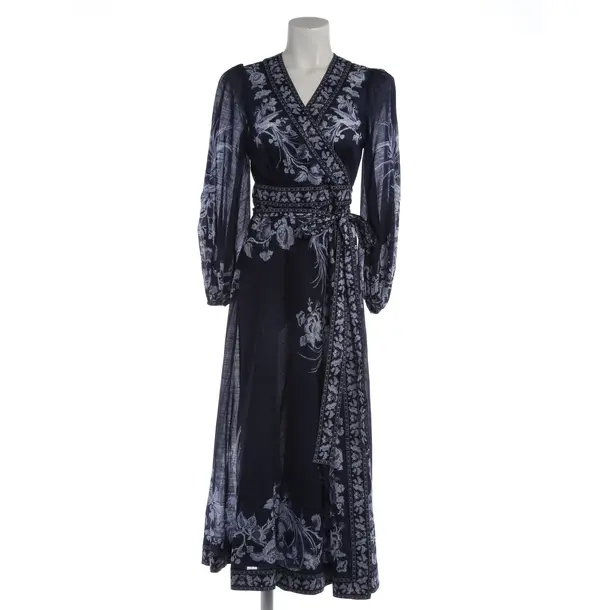Kleid in Blau, Baumwolle, Zimmermann