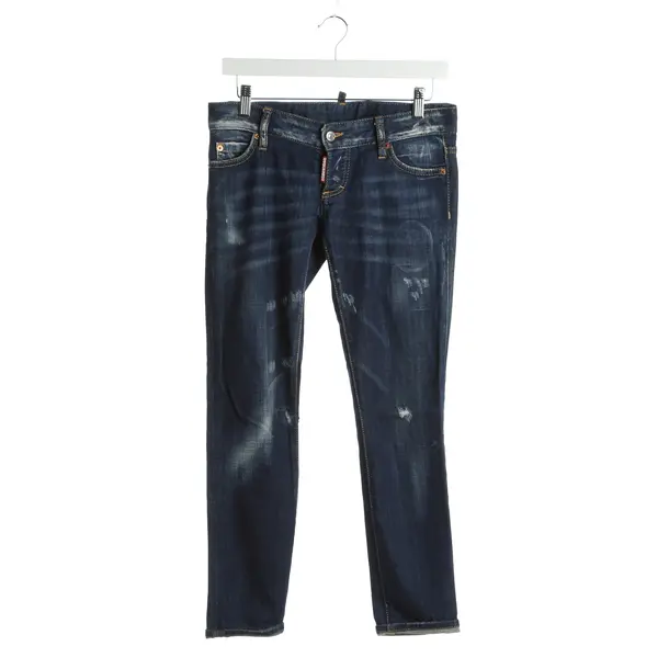 Jeans Straight Fit in Blau, Baumwolle, Dsquared
