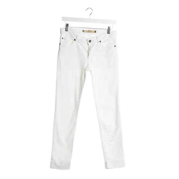 Jeans Straight Fit in Weiß, Baumwolle, See by Chloé