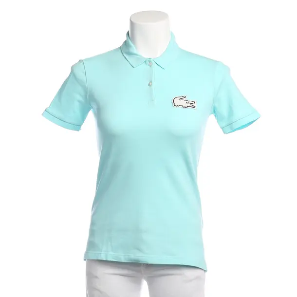 Poloshirt in Blau, Baumwolle, Lacoste