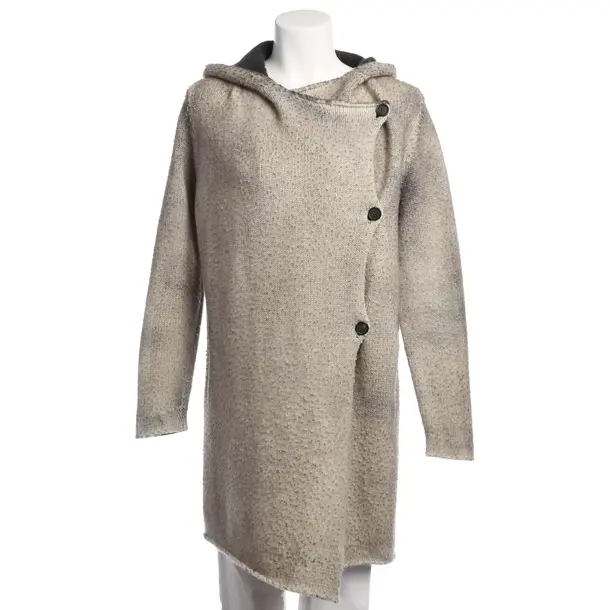 Mid-Season Jacket in White, Wool, Avant Toi