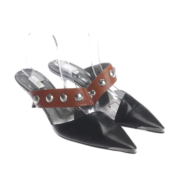 Dorothee Schumacher Hohe Pantoletten EUR 40 Schwarz - Schwarz - - Pre-Loved Designer Fashion - Dorothee Schumacher Second Hand Designer Shop