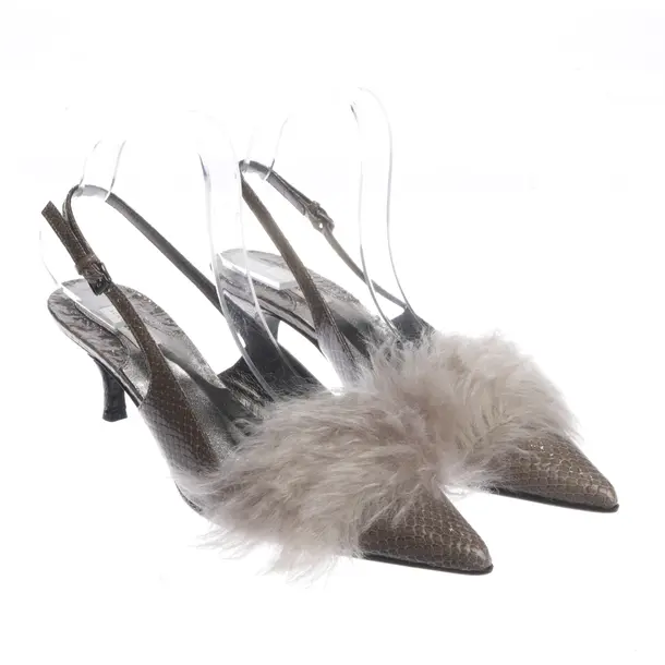 Slingbacks in Gray, , Dorothee Schumacher