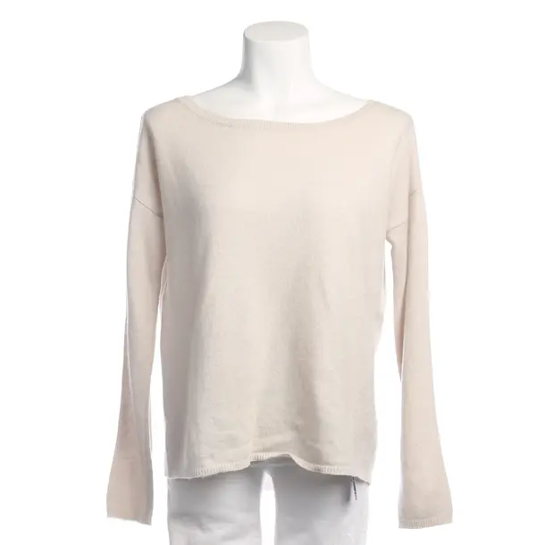 Kaschmirpullover in Weiß, Kaschmir, Jardin des Orangers