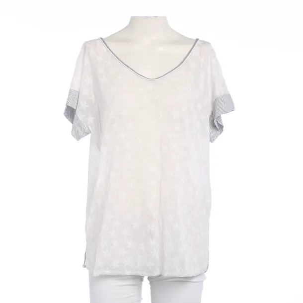 Shirt in Weiß, Baumwolle, Marc Cain Sports