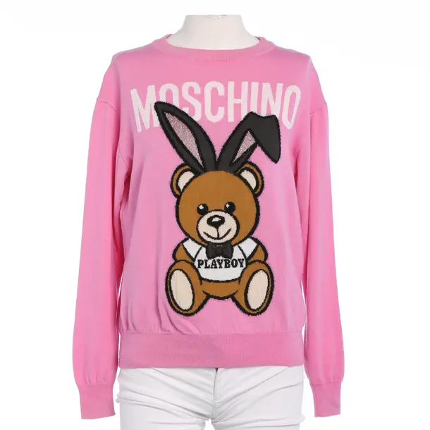 Wollpullover in Mehrfarbig, Wolle, Moschino