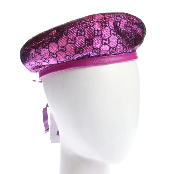 French Beret in Pink, Viscose, Gucci