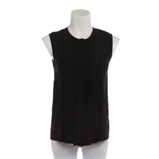 Top in Schwarz, Seide, Max Mara