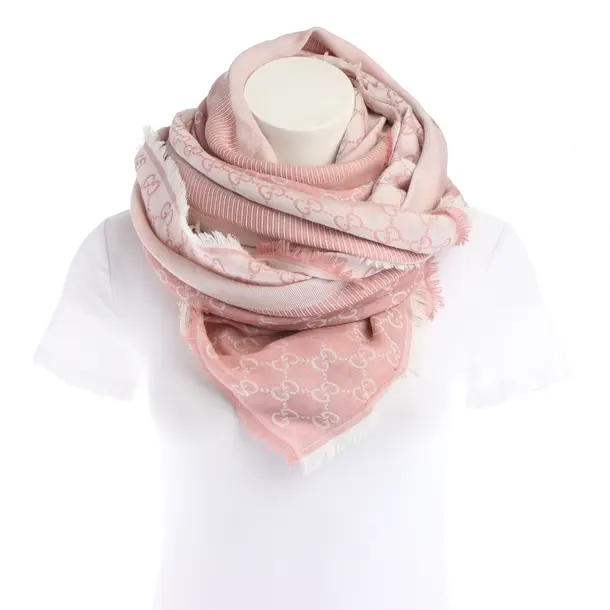 Tuch in Rosa, Wolle, Gucci