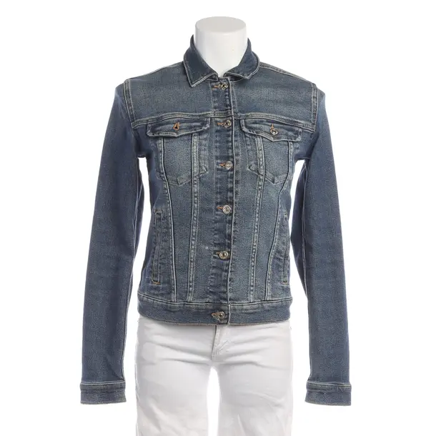 Denim Jacket in Blue, Cotton, 7 for all mankind