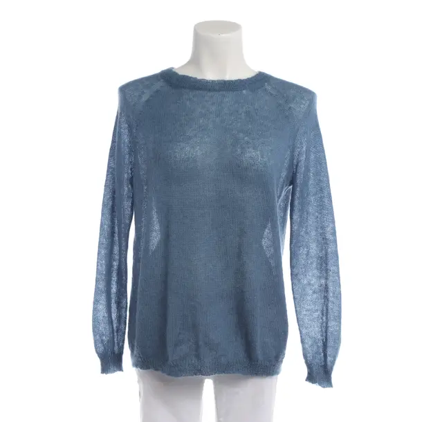 Pullover in Blau, Wolle, Max Mara