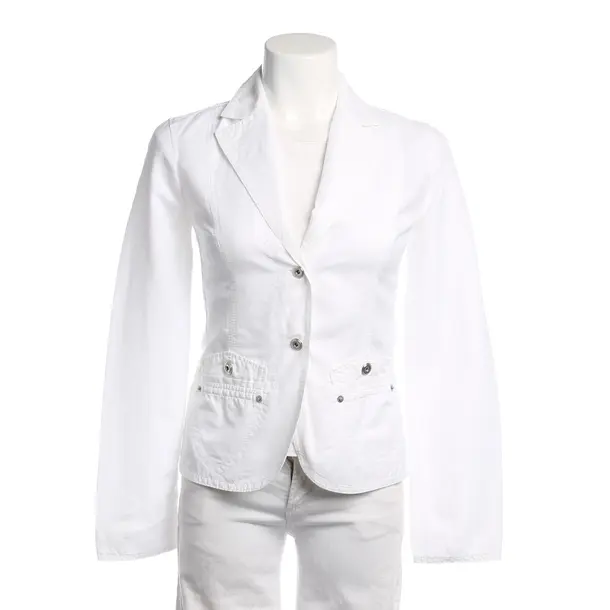 Blazer in Weiß, Viskose, Marc Cain Sports
