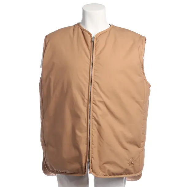 Weste in Braun, Baumwolle, Jil Sander