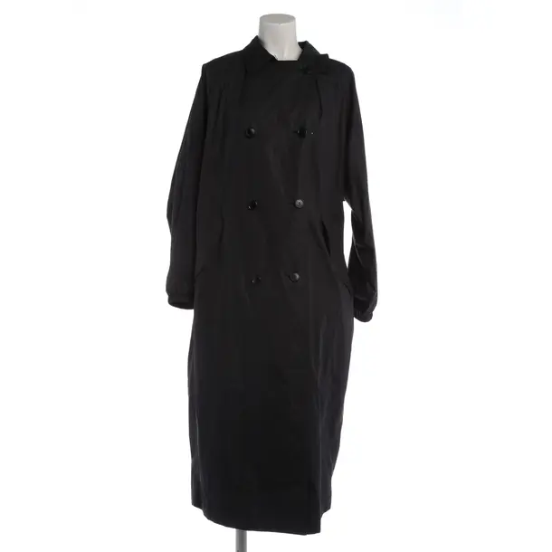 Übergangsmantel in Schwarz, Baumwolle, Isabel Marant Étoile