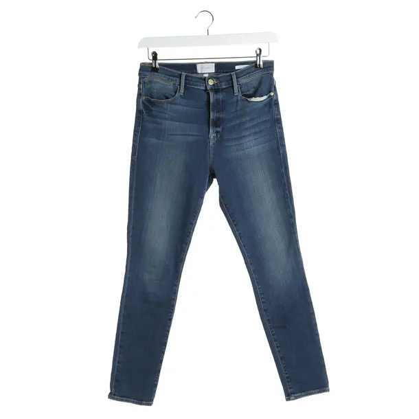 Slim Fit Jeans in Blue, Cotton, Frame