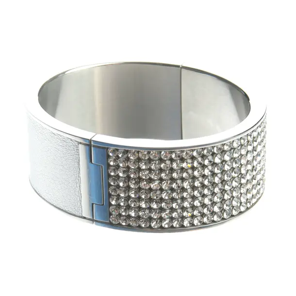 Armband in Metallic, Metall (metallisch, metallisiert), Swarovski