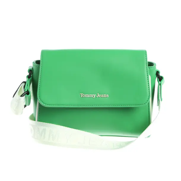 Schultertasche in Grün, Polyethylen, Tommy Jeans