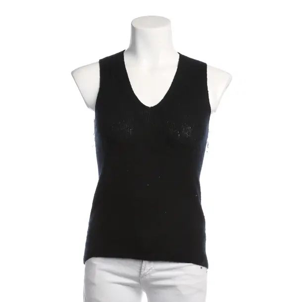 Top in Black, Cashmere, Malo