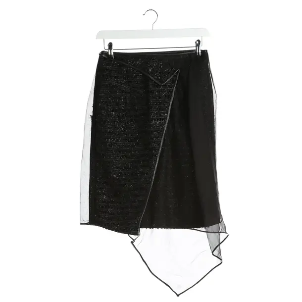 Skirt in Black, Polyamide, Erdem