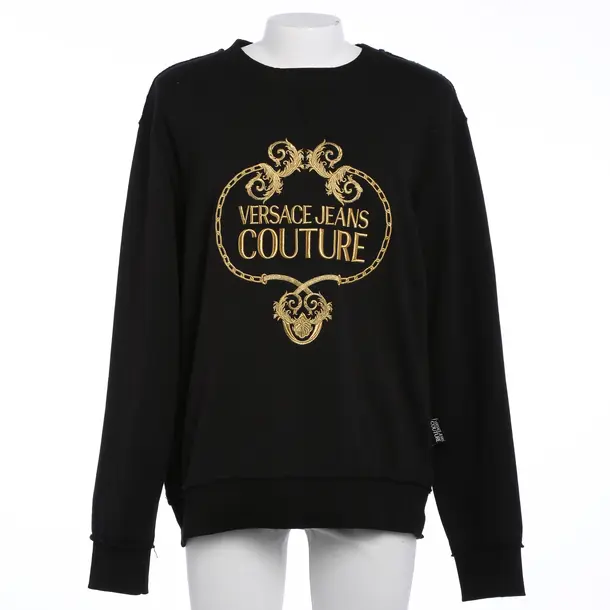 Sweatshirt in Black, Cotton, Versace Jeans Couture