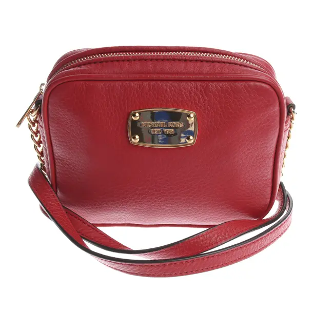 Abendtasche in Rot, Leder, Michael Kors