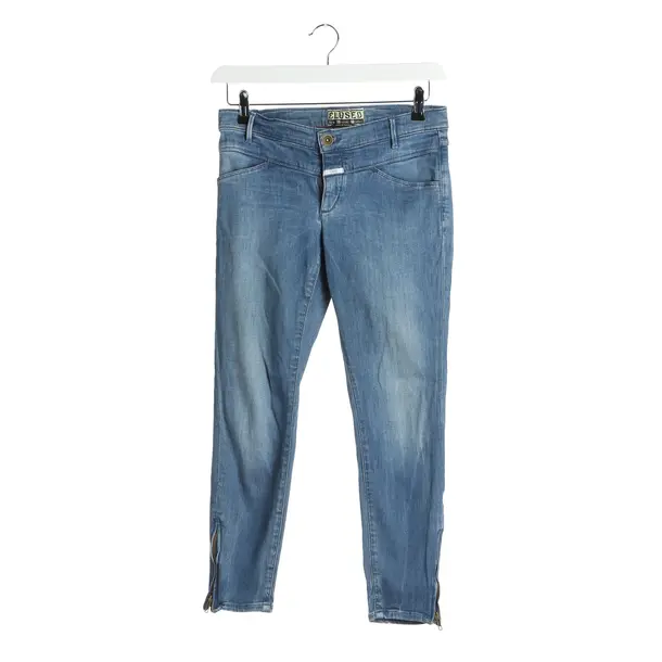 Straight Fit Jeans in Blue, Cotton, Closed