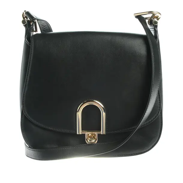 Shoulder Bag in Black, Leather, Michael Kors
