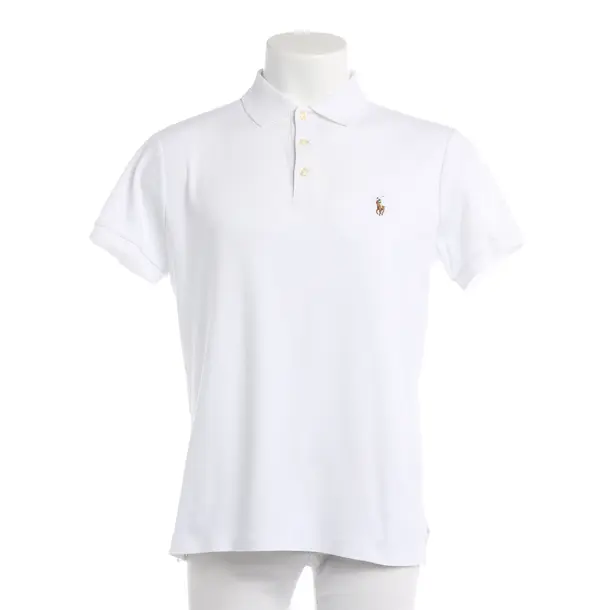 Poloshirt in Weiß, Baumwolle, Polo Ralph Lauren