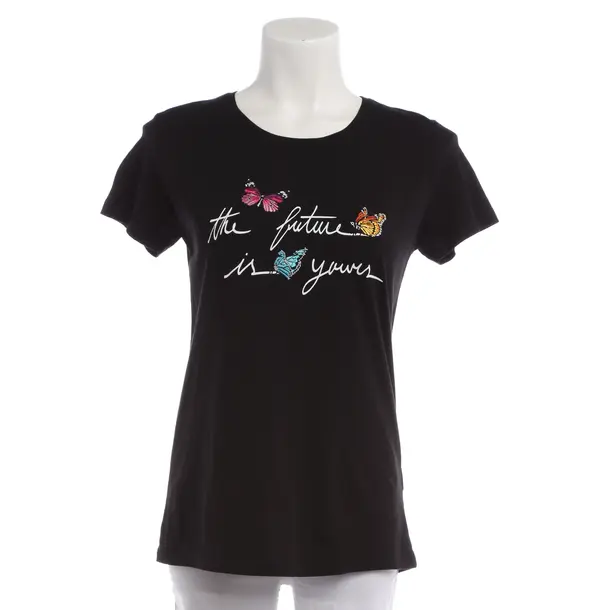 Shirt in Schwarz, Baumwolle, Quantum Courage