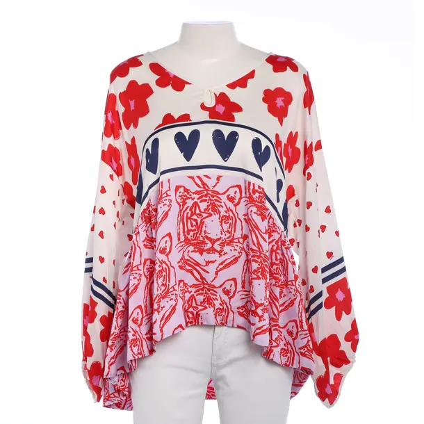 Bluse in Mehrfarbig, Viskose, Grace
