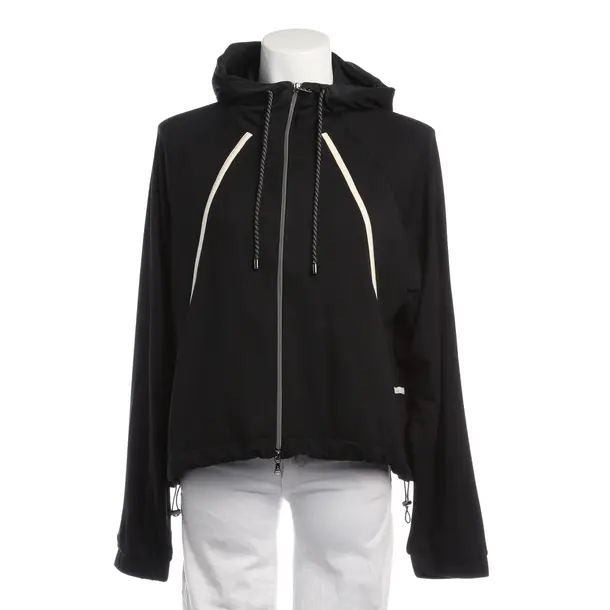 Hoodie in Black, Viscose, Bogner