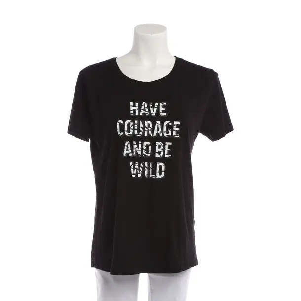 Shirt in Black, Cotton, Quantum Courage