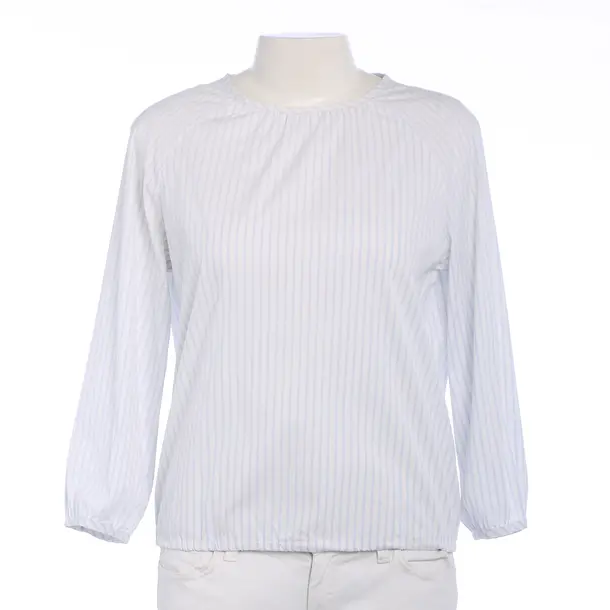 Blouse, in White, Cotton, Soluzione