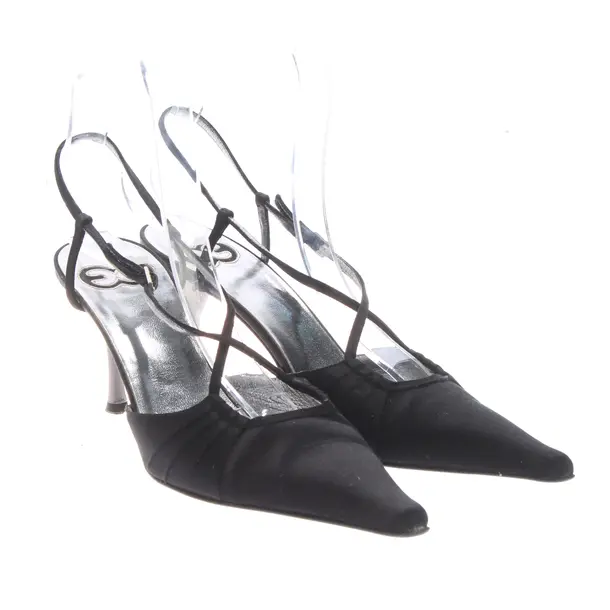 Slingbacks in Schwarz, , Escada