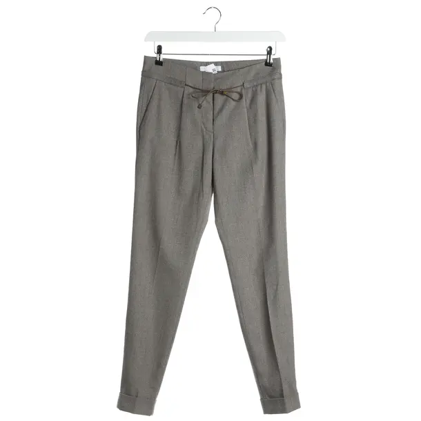 Pants in Gray, Wool, Fabiana Filippi